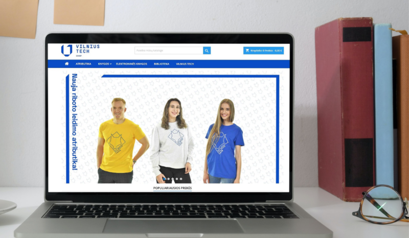 Universiteto atributika ir knygos eshop.vilniustech.lt